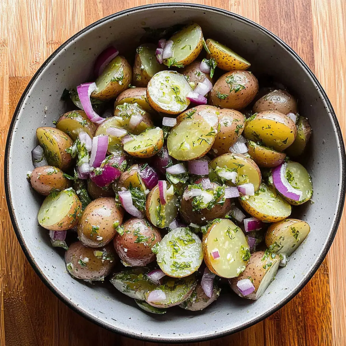 Zesty Dill Pickle Potato Salad for Your Summer Grills
