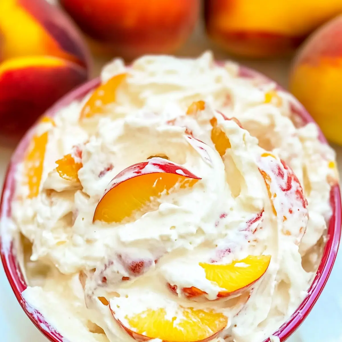 Peach Cheesecake Salad: A Quick & Creamy Summer Delight