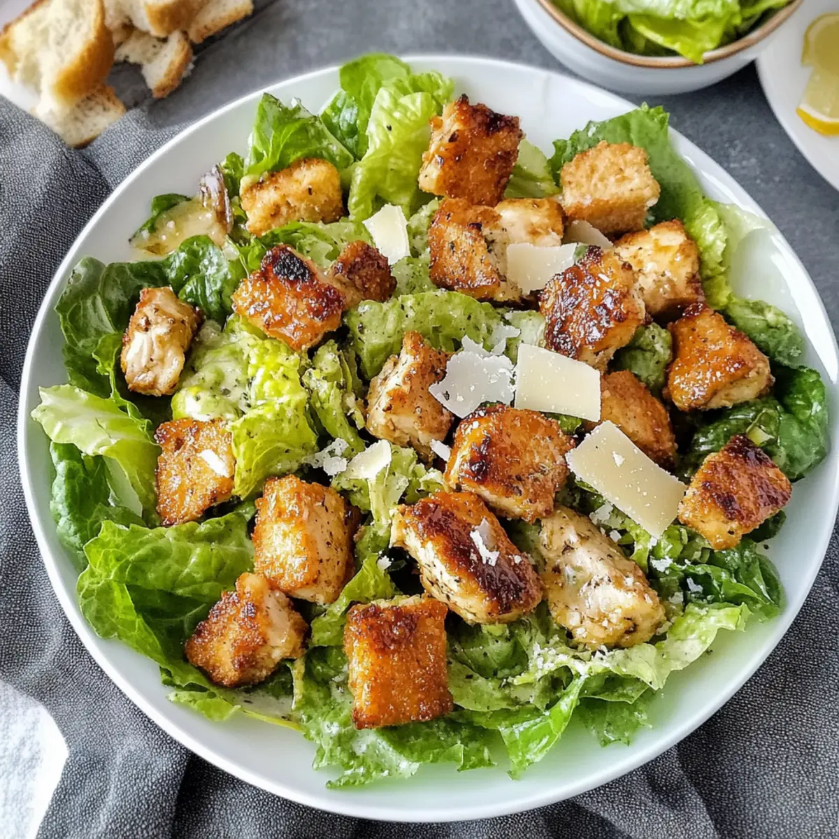Crispy Chicken Caesar Salad That Will Wow Your Taste Buds