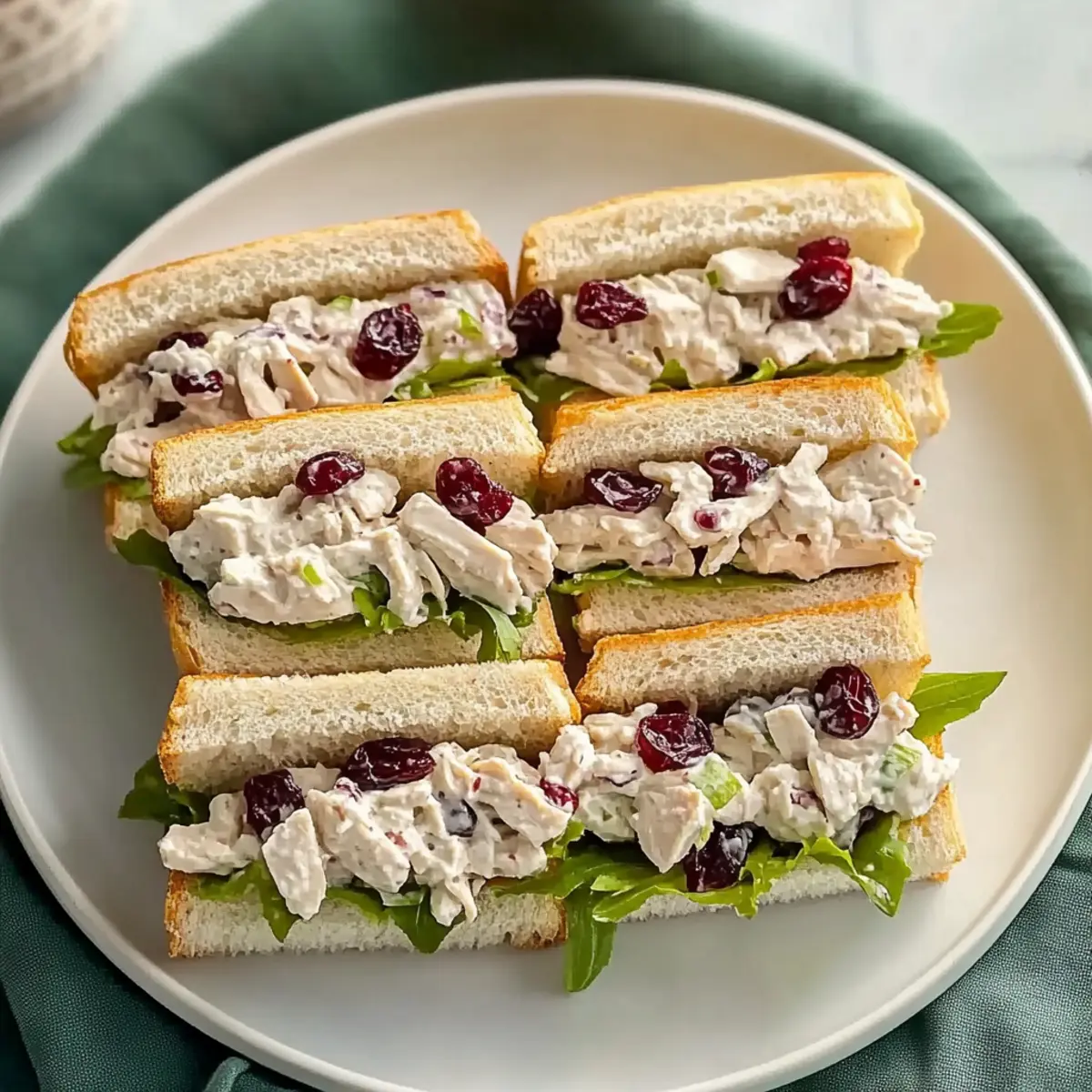 Delightful Chicken Salad Tea Sandwiches for Any Gathering